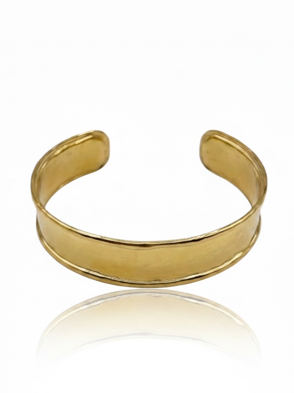 Classic Gold Open Cuff Bracelet